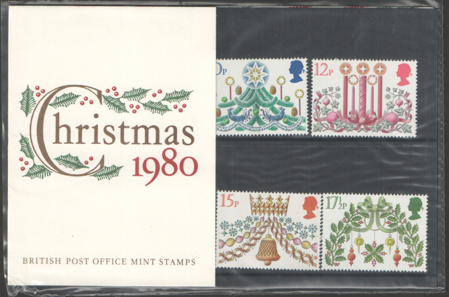 (image for) 1980 Christmas Royal Mail Presentation Pack 122 - Click Image to Close